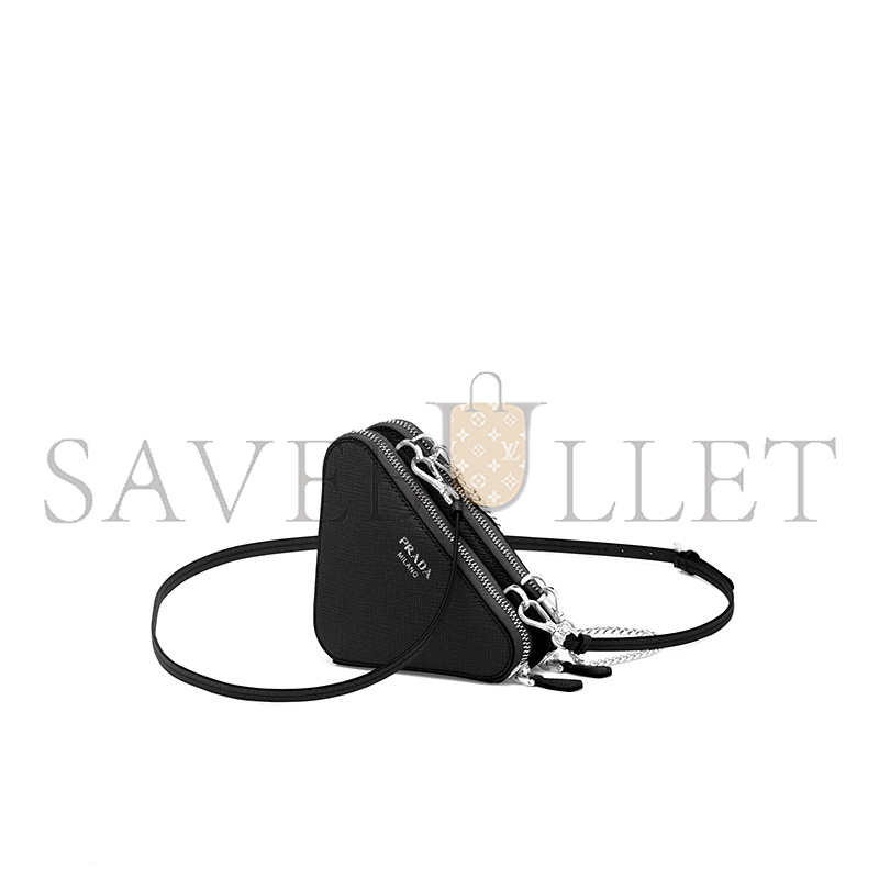 PRADA SAFFIANO LEATHER MINI POUCH 1NR015 (15*10cm)